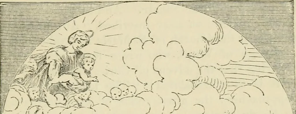 An illustration from A handbook of legendary and mythological art, 1872, leaf 295