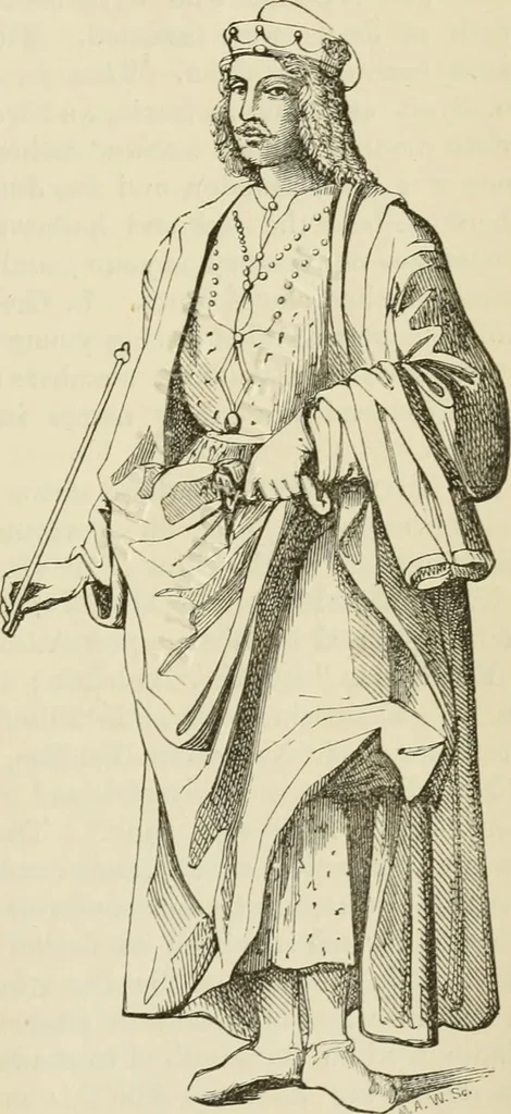 An illustration from A handbook of legendary and mythological art, 1872, leaf 297