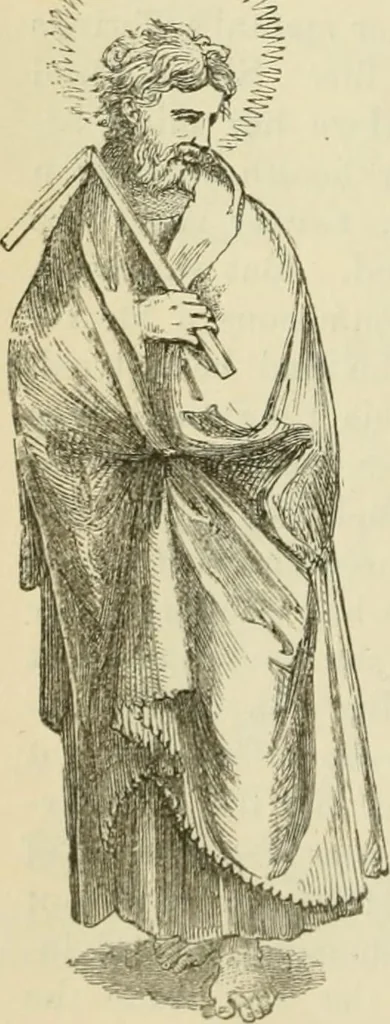 An illustration from A handbook of legendary and mythological art, 1872, leaf 308