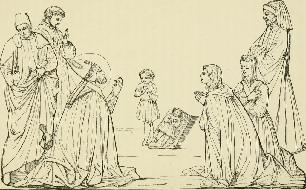 An illustration from A handbook of legendary and mythological art, 1872, leaf 334