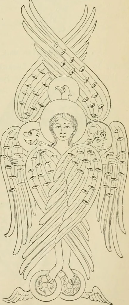 An illustration from A handbook of legendary and mythological art, 1872, leaf 35