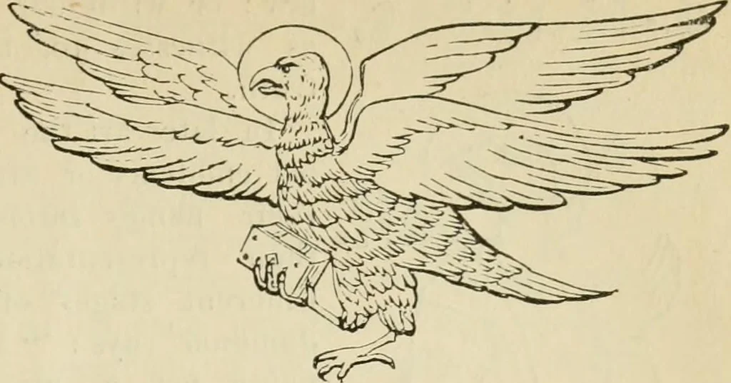 An illustration from A handbook of legendary and mythological art, 1872, leaf 37