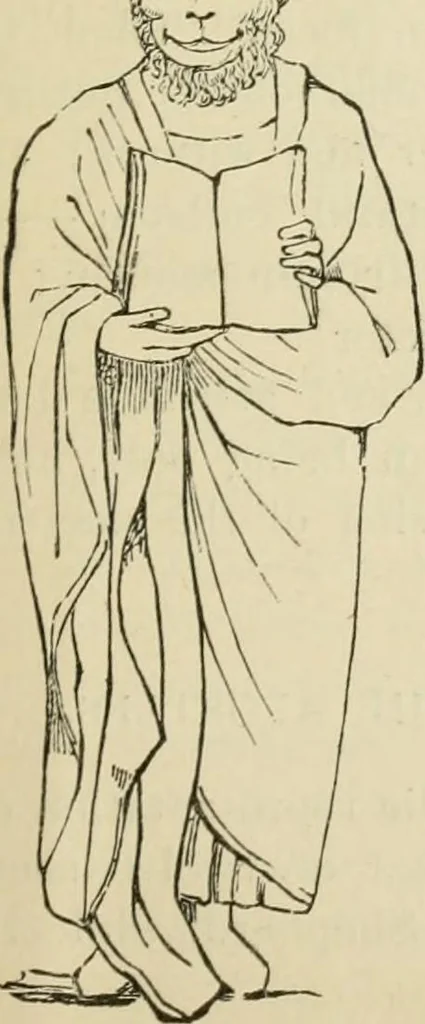 An illustration from A handbook of legendary and mythological art, 1872, leaf 37