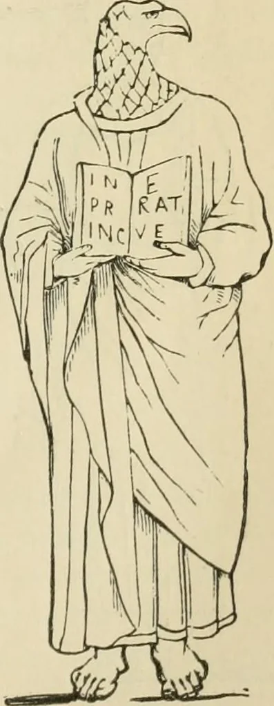 An illustration from A handbook of legendary and mythological art, 1872, leaf 37