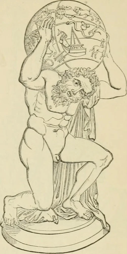 An illustration from A handbook of legendary and mythological art, 1872, leaf 449