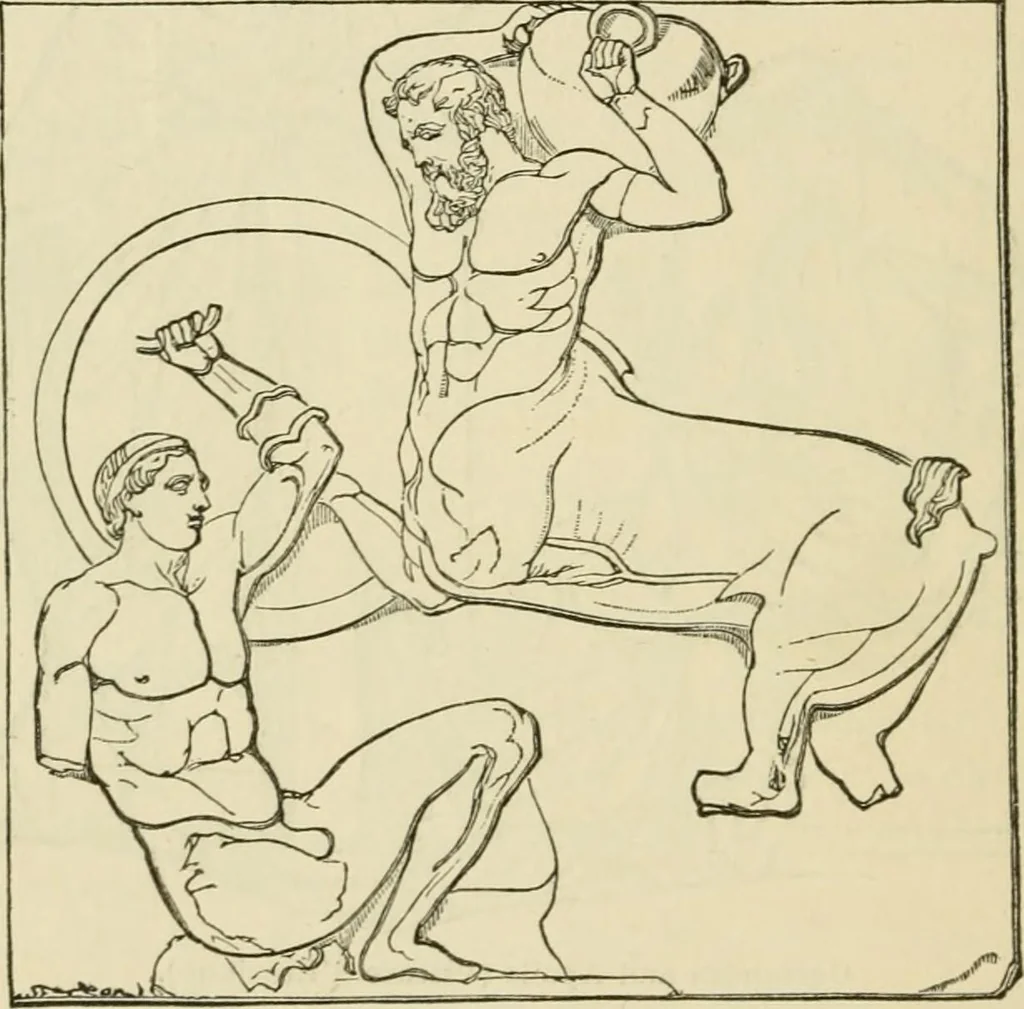 An illustration from A handbook of legendary and mythological art, 1872, leaf 454