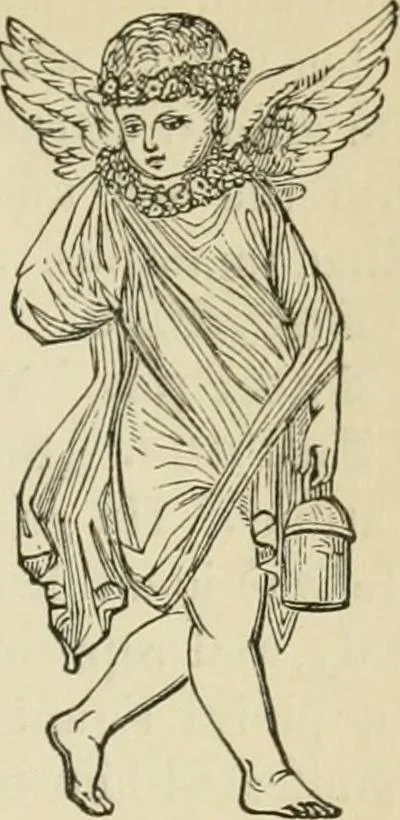 An illustration from A handbook of legendary and mythological art, 1872, leaf 463