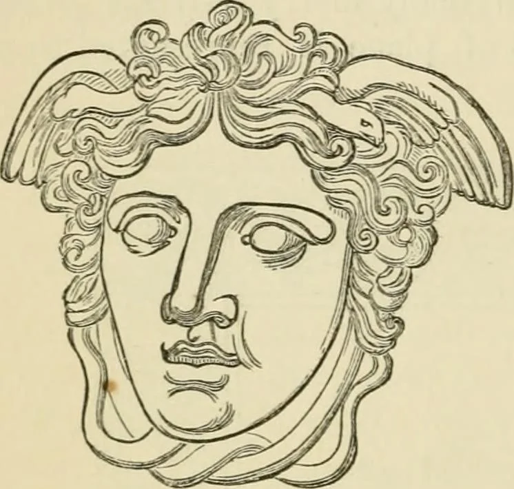 An illustration from A handbook of legendary and mythological art, 1872, leaf 466