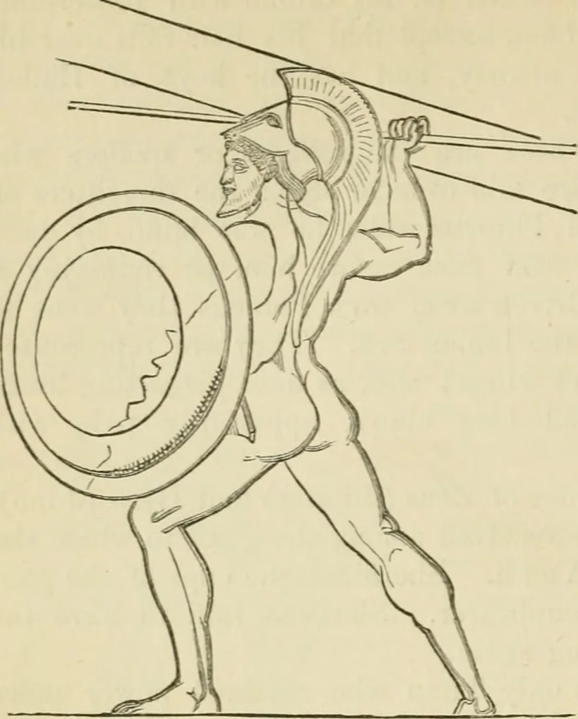 An illustration from A handbook of legendary and mythological art, 1872, leaf 468
