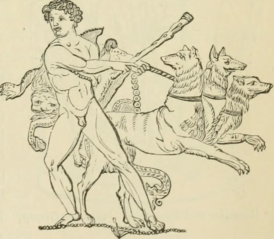 An illustration from A handbook of legendary and mythological art, 1872, leaf 473