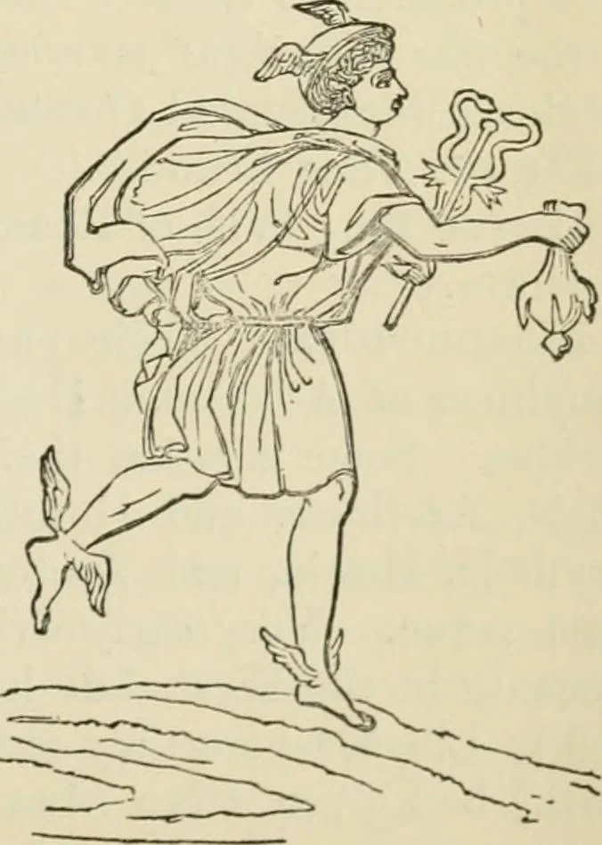 An illustration from A handbook of legendary and mythological art, 1872, leaf 475