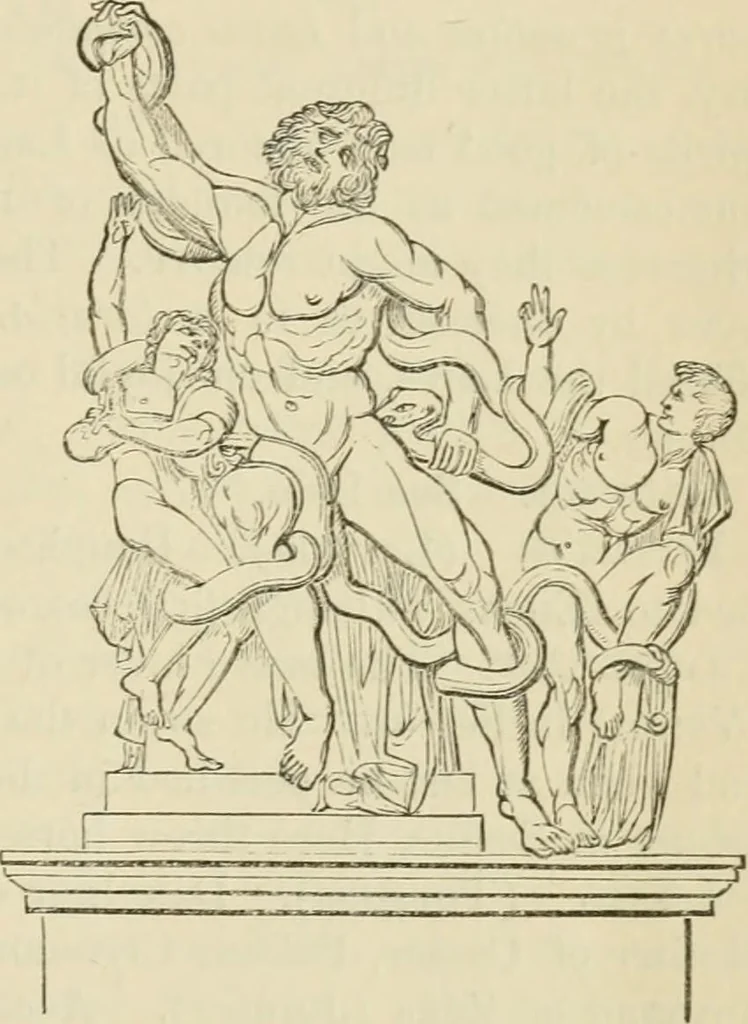 An illustration from A handbook of legendary and mythological art, 1872, leaf 481
