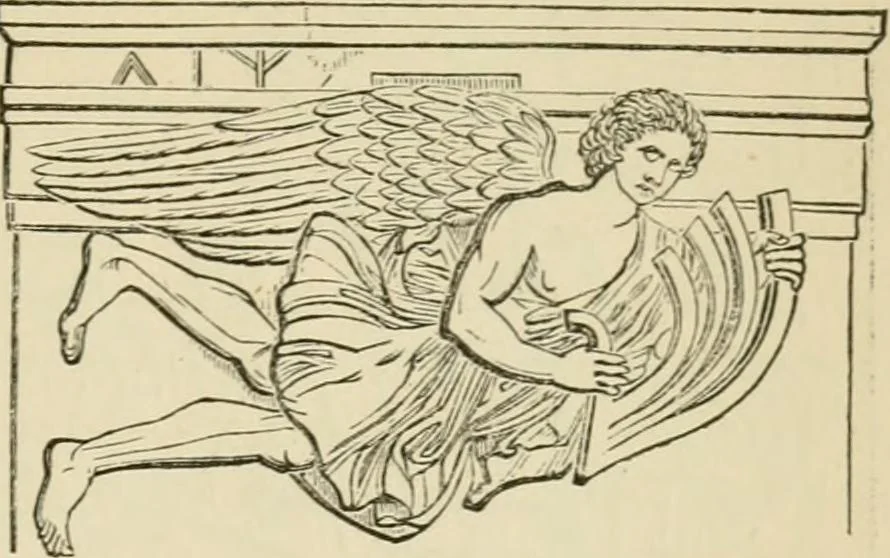 An illustration from A handbook of legendary and mythological art, 1872, leaf 483