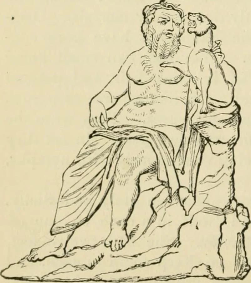 An illustration from A handbook of legendary and mythological art, 1872, leaf 504