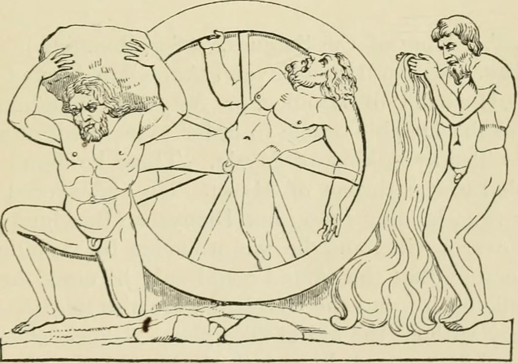 An illustration from A handbook of legendary and mythological art, 1872, leaf 505