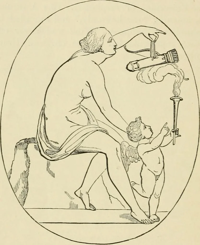 An illustration from A handbook of legendary and mythological art, 1872, leaf 512