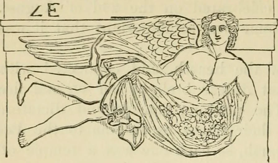 An illustration from A handbook of legendary and mythological art, 1872, leaf 514