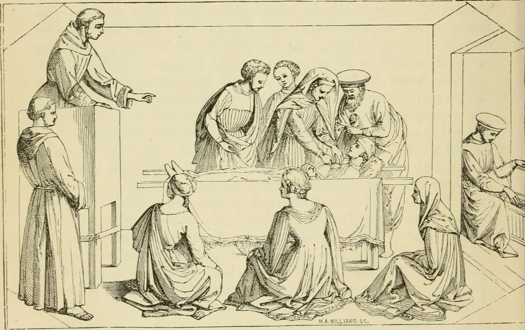An illustration from A handbook of legendary and mythological art, 1872, leaf 64