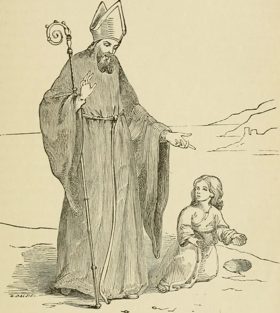 An illustration from A handbook of legendary and mythological art, 1872, leaf 67