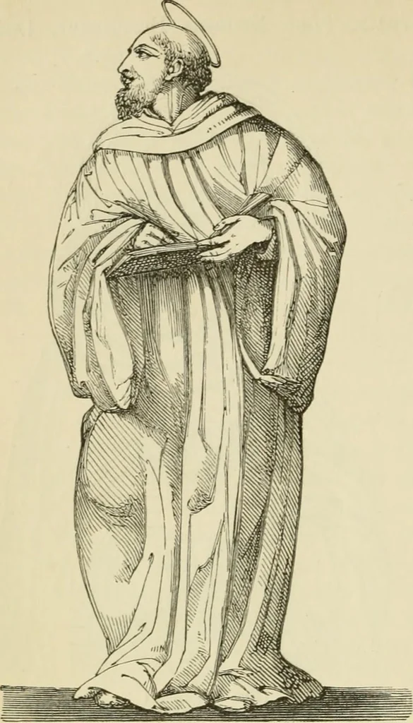 An illustration from A handbook of legendary and mythological art, 1872, leaf 76