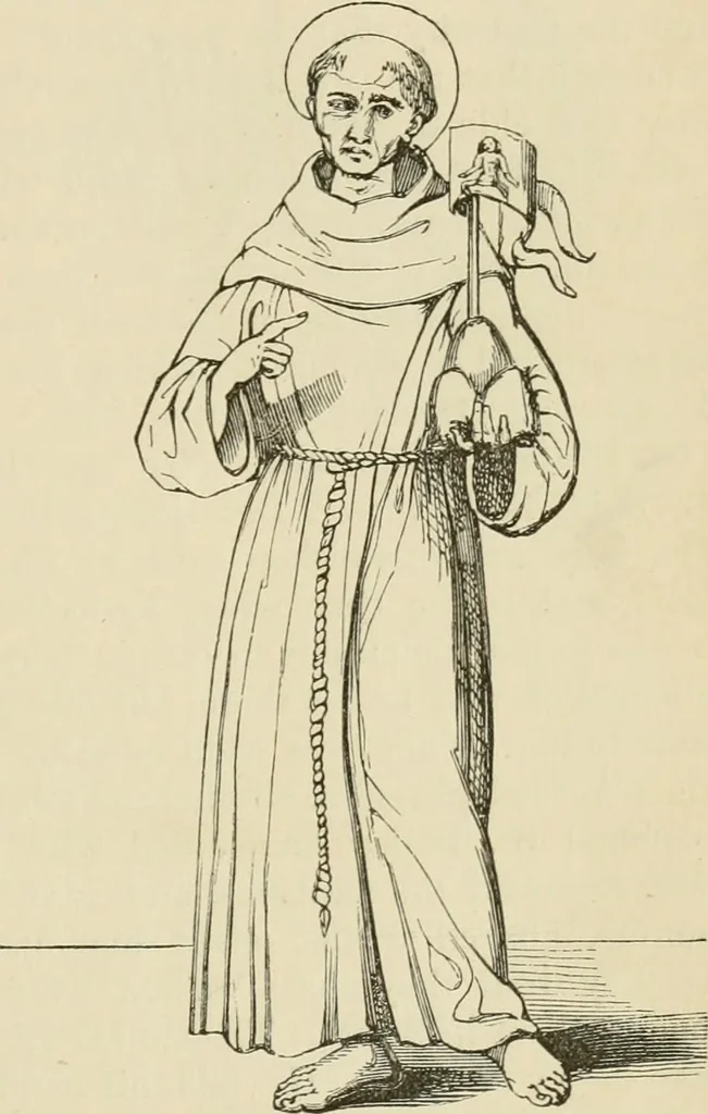 An illustration from A handbook of legendary and mythological art, 1872, leaf 77