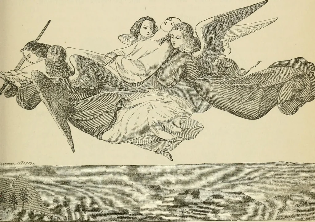 An illustration from A handbook of legendary and mythological art, 1872, leaf 83
