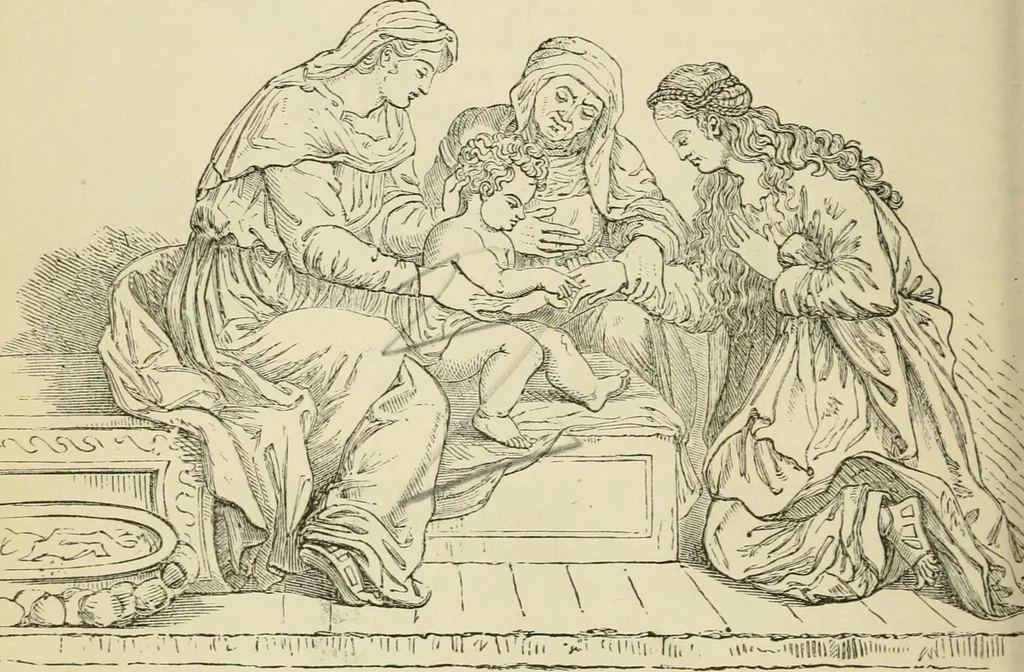 An illustration from A handbook of legendary and mythological art, 1872, leaf 84