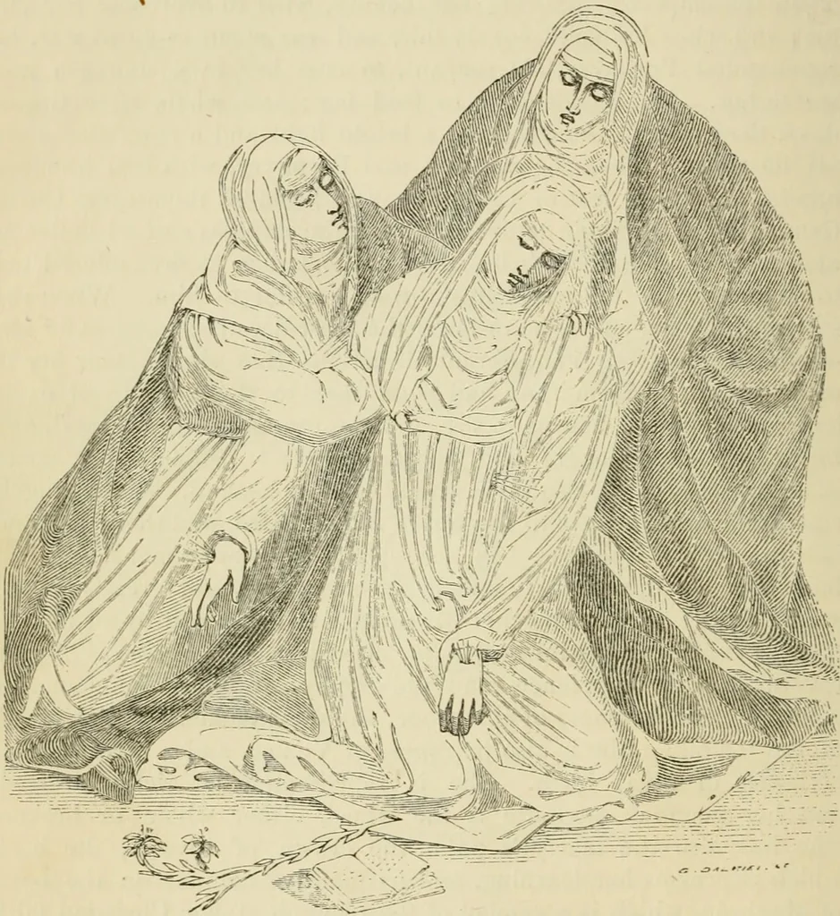 An illustration from A handbook of legendary and mythological art, 1872, leaf 86