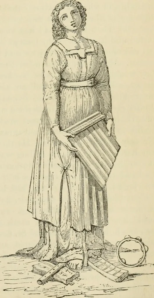 An illustration from A handbook of legendary and mythological art, 1872, leaf 87