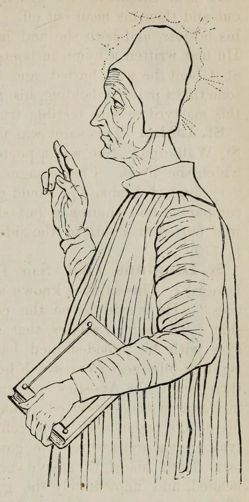 An illustration from A handbook of legendary and mythological art, 1871, leaf 191