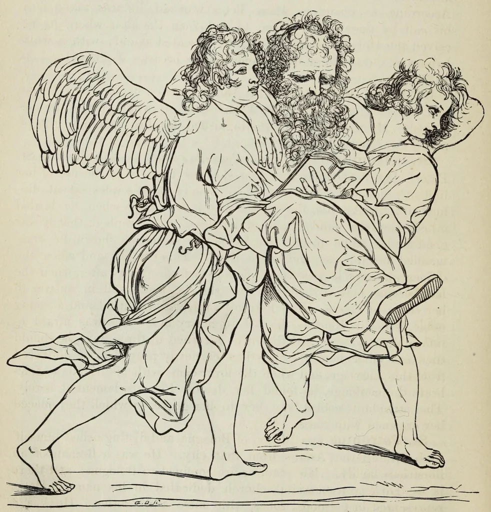 An illustration from A handbook of legendary and mythological art, 1871, leaf 266