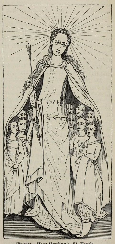 An illustration from A handbook of legendary and mythological art, 1871, leaf 315