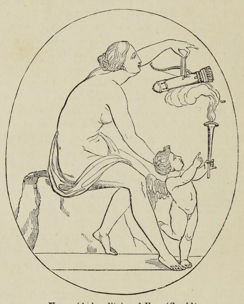 An illustration from A handbook of legendary and mythological art, 1871, leaf 506