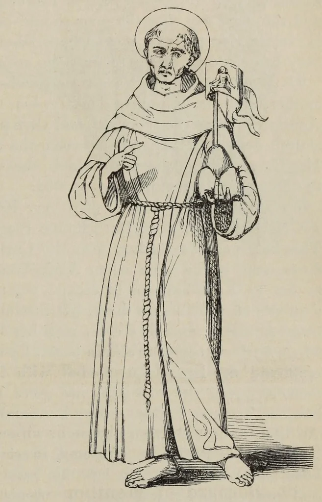 An illustration from A handbook of legendary and mythological art, 1871, leaf 71