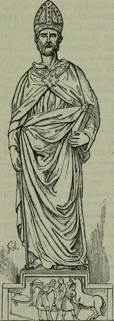 An illustration from A handbook of legendary and mythological art, 1872, leaf 115