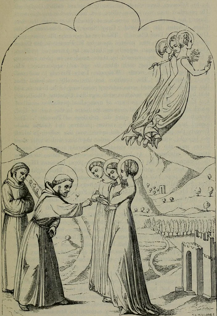 An illustration from A handbook of legendary and mythological art, 1872, leaf 128