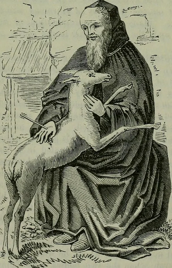An illustration from A handbook of legendary and mythological art, 1872, leaf 141