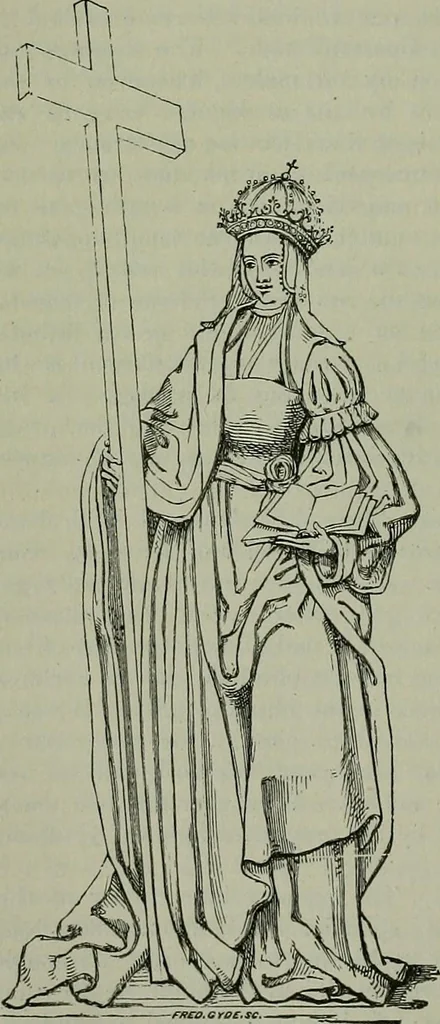 An illustration from A handbook of legendary and mythological art, 1872, leaf 147