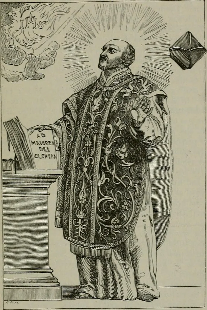 An illustration from A handbook of legendary and mythological art, 1872, leaf 158
