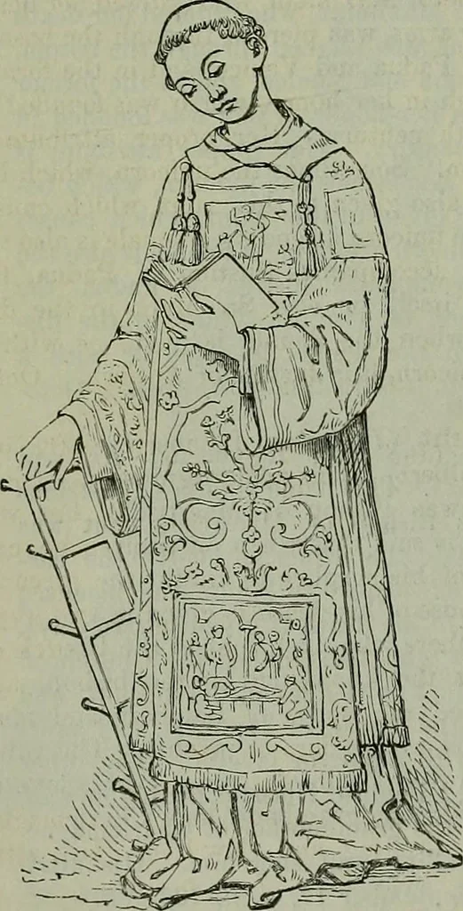 An illustration from A handbook of legendary and mythological art, 1872, leaf 191