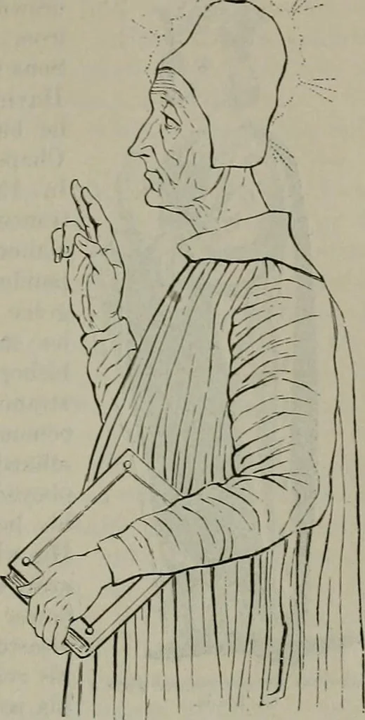 An illustration from A handbook of legendary and mythological art, 1872, leaf 196
