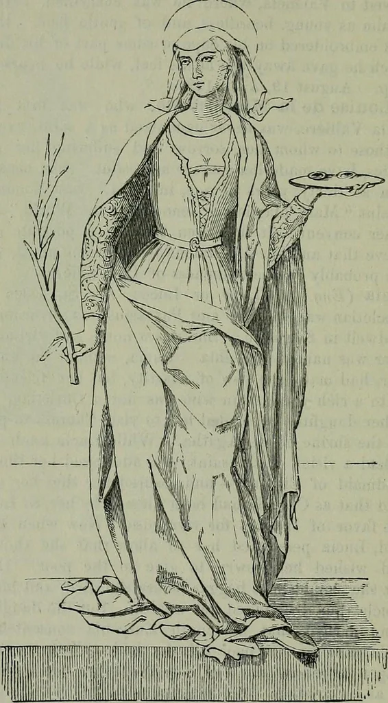 An illustration from A handbook of legendary and mythological art, 1872, leaf 199