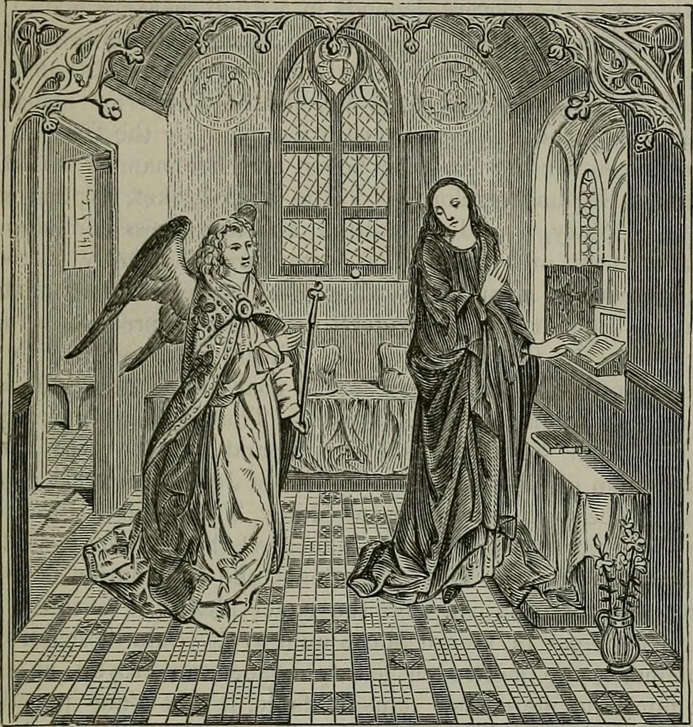 An illustration from A handbook of legendary and mythological art, 1872, leaf 204
