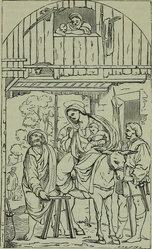 An illustration from A handbook of legendary and mythological art, 1872, leaf 211