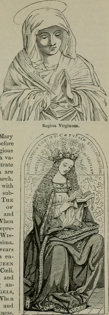 An illustration from A handbook of legendary and mythological art, 1872, leaf 220