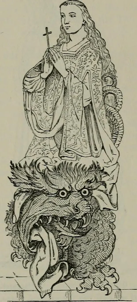 An illustration from A handbook of legendary and mythological art, 1872, leaf 228