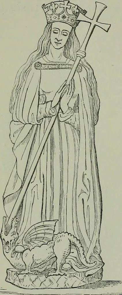 An illustration from A handbook of legendary and mythological art, 1872, leaf 229