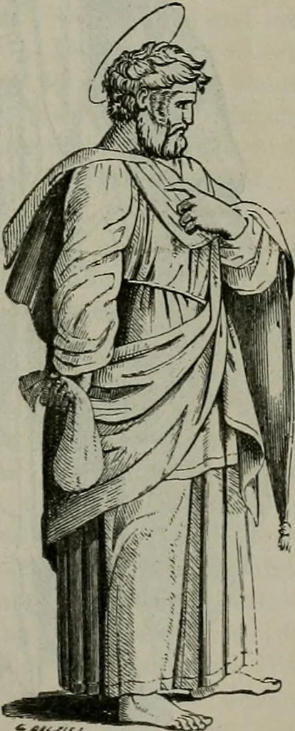 An illustration from A handbook of legendary and mythological art, 1872, leaf 242