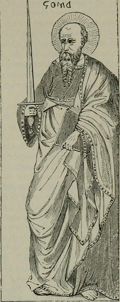 An illustration from A handbook of legendary and mythological art, 1872, leaf 264
