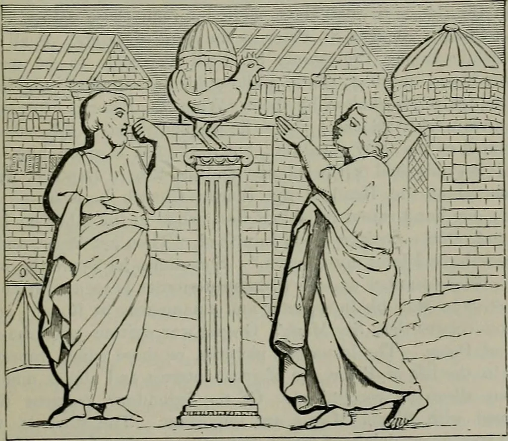 An illustration from A handbook of legendary and mythological art, 1872, leaf 266